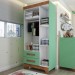 Quarto Infantil Completo Kids 4 Portas 6 Gavetas Verde/Nature - Panorama Móveis
