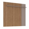 Painel para TV Até 65 Polegadas Galla 1 Prateleira Ripado Mel/Fendi - Fellicci