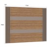 Painel para TV Até 60 Polegadas Ibiza Ripado Mel/Fendi - Fellicci