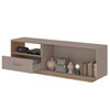 Rack para TV Até 85 Polegadas Everest 2 Portas 1 Gaveta Fendi/Mel - Fellicci