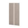 Painel para TV 100% Mdf Ripado Fendi - Dalla Costa