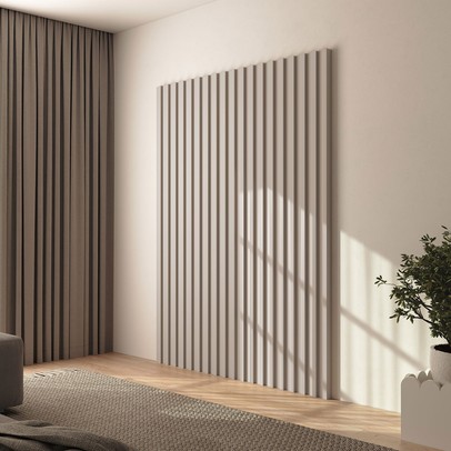 Painel para TV 100% Mdf Ripado Fendi Pa73fe - Dalla Costa