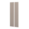 Painel para TV 100% Mdf Ripado Fendi Pa74 Fe - Dalla Costa