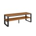 Rack para TV Até 55 Polegadas Innovare 1 Prateleira Preto/Canela Rústico - Art Panta