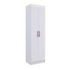 Armário Multiuso Ibiza 2 Portas 4 Prateleiras 4099 Branco - Doripel