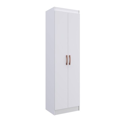 Armário Multiuso Ibiza 2 Portas 4 Prateleiras 4099 Branco - Doripel