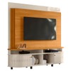 Estante para TV Até 65 Polegadas Daytona 2 Portas Cinamomo/Off White - Madetec