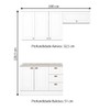 Cozinha Compacta Americana 6 Portas 3 Gavetas 100% Mdf Branco - Henn