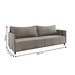 Sofá 3 Lugares Living Linho Kaki Durango - Vian