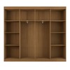 Guarda-Roupa Casal Ele e Ela 8 Portas 8 Prateleiras com Espelho Cinamomo - Panorama Móveis