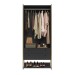 Closet Industrial Modulo 2 Portas 2 Gavetas Preto - Olivar Móveis