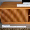 Rack para TV de Até 75 Polegadas Ripado 2 Portas Logan Naturalle - Mavaular