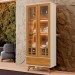 Cristaleira Reflecta 2 Portas Off White - Mavaular