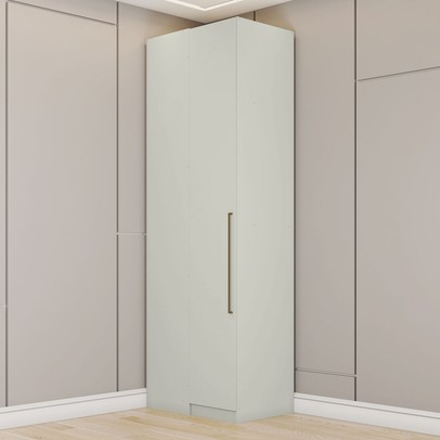 Guarda-Roupa Solteiro Modulado Seletto 80 Cm 1 Porta Areia - Henn