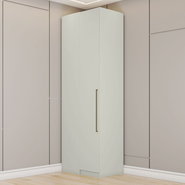 Guarda-Roupa Solteiro Modulado Seletto 80 Cm 1 Porta Areia - Henn