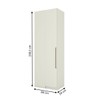 Guarda-Roupa Solteiro Modulado Seletto 80 Cm 1 Porta Areia - Henn