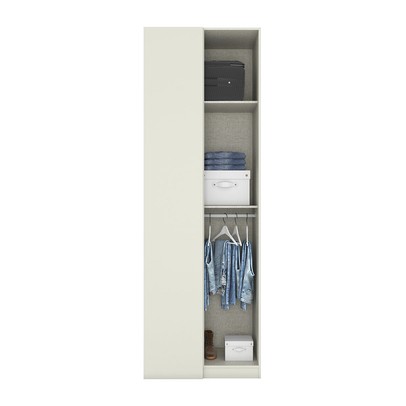 Guarda-Roupa Solteiro Modulado Seletto 80 Cm 1 Porta Areia - Henn