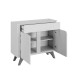 Balcão Buffet Aros 2 Portas Off White/Naturalle - Mavaular