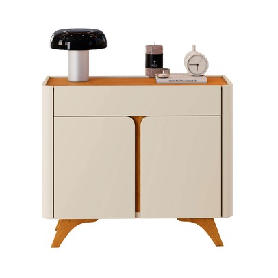 Balcão Buffet Aros 2 Portas Off White/Naturalle - Mavaular