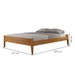 Cama Queen Turca Slim Amêndoa/Mel - Josandro