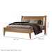 Cama Queen Florença Amêndoa/Mel - Josandro