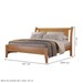 Cama Casal Verona Amêndoa/Mel - Josandro