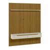 Painel para TV Até 65 Polegadas Dduetto Frizz 2 Portas Cedro/Off White - Olivar Móveis