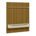 Painel para TV Até 65 Polegadas Dduetto Frizz 2 Portas Cedro/Off White - Olivar Móveis