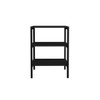 Estante para Livros Slim 2 Prateleiras Preto - Art Panta