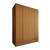 Guarda-Roupa Solteiro Urbano 4 Portas 5 Gavetas 100% Mdf Cedro- Josandro