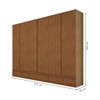 Guarda-Roupa Casal Urbano 6 Portas 9 Gavetas Cedro - Josandro