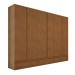 Guarda-Roupa Casal Urbano 6 Portas 9 Gavetas Cedro - Josandro