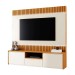 Estante para TV Até 58 Polegadas Boreal 3 Gavetas com Led Naturalle/Off White - Mavaular