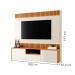 Estante para TV Até 58 Polegadas Boreal 3 Gavetas com Led Naturalle/Off White - Mavaular