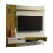 Painel para TV Até 65 Polegadas Decor Frizz 1 Gaveta Off White/Cedro - Olivar Móveis