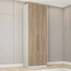 Guarda-Roupa Solteiro Modulado Seletto 2 Portas 3 Gavetas Seletto Areia/Jequitibá - Henn