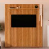 Painel para TV Até 75 Polegadas Paris Ripado 1 Prateleira com Led Naturalle - Mavaular