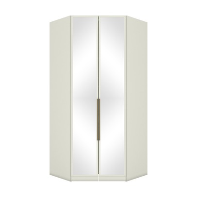 Guarda-Roupa Solteiro Modulado Seletto 2 Portas com Espelho Areia - Henn