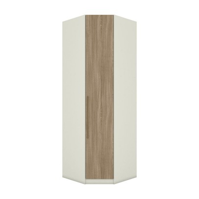 Guarda-Roupa Solteiro Modulado Predileto 1 Porta Areia/Jequitibá - Henn