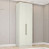 Guarda-Roupa Solteiro Modulado Seletto 2 Portas Flex Areia - Henn