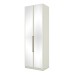 Guarda-Roupa Solteiro Modulado Predileto 2 Portas com Espelho Flex Areia - Henn