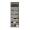 Guarda-Roupa Solteiro Modulado Predileto 2 Portas com Espelho Flex Areia - Henn