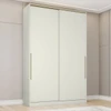 Guarda-Roupa Solteiro Modulado Seletto 2 Portas Areia - Henn