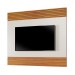 Painel para TV Até 58 Polegadas Madrid Ripado Naturalle/Off White - Mavaular