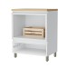 Balcão de Cozinha 70 Cm 1 Gaveta com Caixa Organizadora Branco/Nature - Nesher