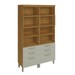 Armário de Cozinha Princesa 4 Portas 6 Gavetas 100% Mdf Freijó/Off White - Nesher