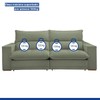 Sofá 4 Lugares Martinho Retrátil 20585 Boucle Verde - Celflex