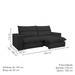 Sofá 4 Lugares Martinho Retrátil 20585 Boucle Verde - Celflex