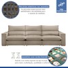 Sofá 4 Lugares Martinho Retrátil Boucle Bege  - Celflex