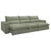 Sofá 4 Lugares Martinho Retrátil Boucle Verde - Celflex